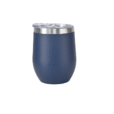 Personalised 350ml Matt Navy Double Wall Vacuum Insulated Wine Tumbler