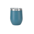 Personalised 350ml Matt Oxford Blue Double Wall Vacuum Insulated Wine Tumbler