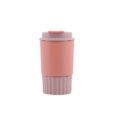 Custom Peach Pink 350ml Insulated Stainless Steel Coffee Cup
