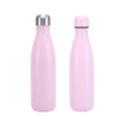 Custom 500ml Kola Pink Powder Coated Vacuum Bottle
