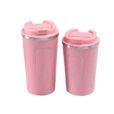 Luna Pomotional Stainless Steel Insulated Pink Coffee Cup – 380ml & 510ml