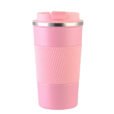 Promotional Stainless Steel Insulated Coffee Mug in pink colour – 380ml & 510ml