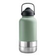 Promotional 1000ml EcoPet BPA-Free Travel Hydration Set for Dogs - avocado