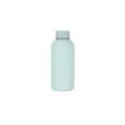 Custom 350ml powder blue Nova Grip Soft Touch Water Bottle