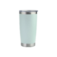 Reusable 900mlpowder blue Luma vacuum car tumbler – sustainable promotional gift for staff, clients, or trade shows