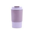 Custom Purple 350ml Insulated Stainless Steel Coffee Cup