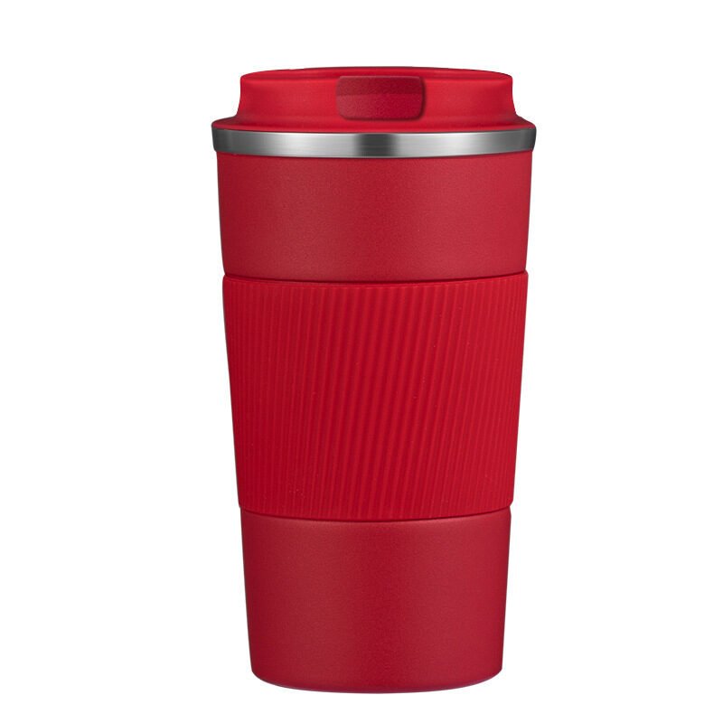 red Promotional Stainless Steel Insulated Coffee Mug in red colour – 380ml & 510ml