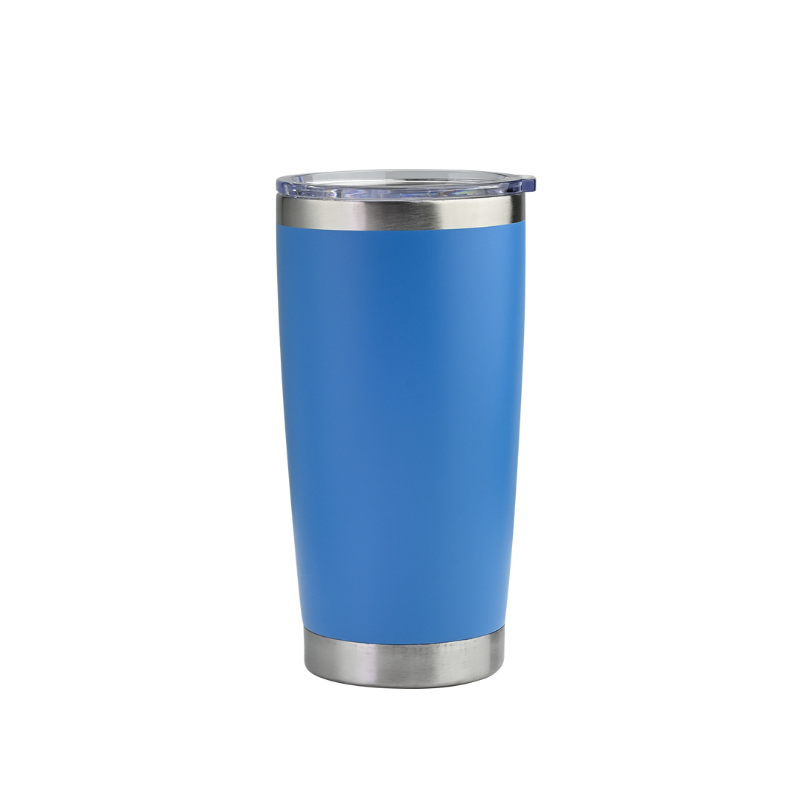 sky blue Promotional 900ml Sky BLUE vacuum insulated Luma car tumbler – perfect for long commutes, road trips, or eco-conscious corporate gifts