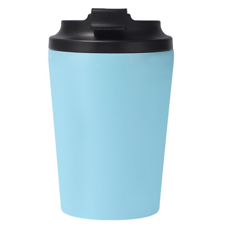 sky blue custom 350ml Sky blue Stainless Steel Coffee Cup