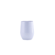 Custom 350ml White Rainbow Paint Finished Double Wall Vacuum Wine Tumbler