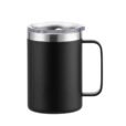 480ml matte black stainless steel vacuum mug – premium personalised mug for corporate gifts or trade shows