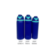 560ml Leafsip Stainless Steel Vacuum Insulated Water Bottle in Powder Coated Blue