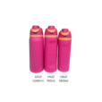 560ml Leafsip Stainless Steel Vacuum Insulated Water Bottle in Powder Coated Hot Pink