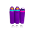 560ml Leafsip Stainless Steel Vacuum Insulated Water Bottle in Powder Coated Purple