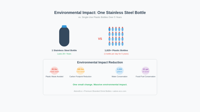 Custom Stainless Steel Water Bottles: Hidden Brand & Eco Benefits